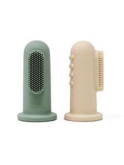 Brosses à Dents à Doigt - Lot de 2