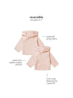 Gilet Réversible Bébé Unisexe Coton Bio Naper