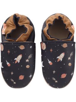 Chaussons Cuir Maxence dans l'Espace