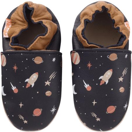 Chaussons Cuir Maxence dans l'Espace