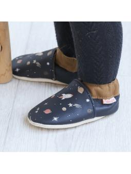 Chaussons Cuir Maxence dans l'Espace