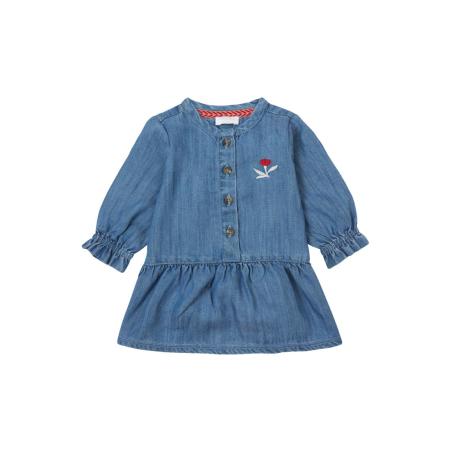 Robe Bébé fille Denim Fleur Felines