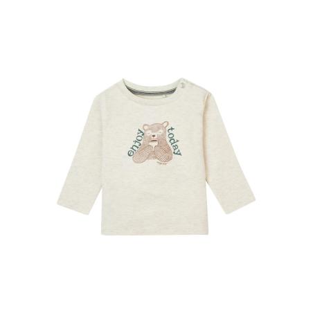 T-shirt Ourson Manches Longues Bébé Garçon Gemenos 