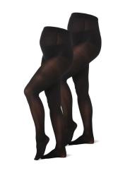 Collants de Grossesse 40 Deniers Noir - Pack de 2