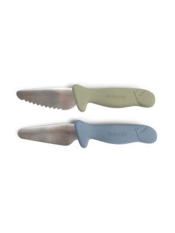 Coffret Couteaux d'Apprentissage Enfant - Set de 2 Couteaux