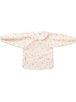 Bavoir-tablier coton enduit