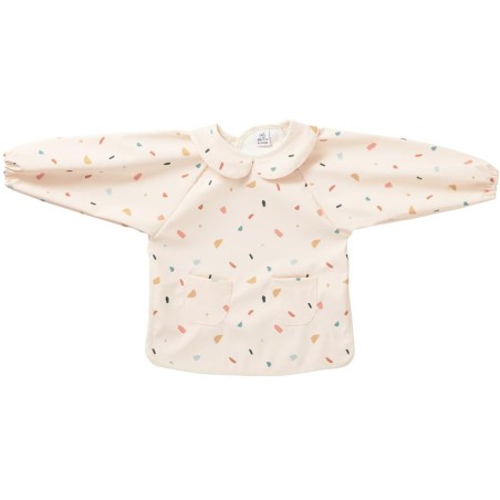 Bavoir-tablier coton enduit