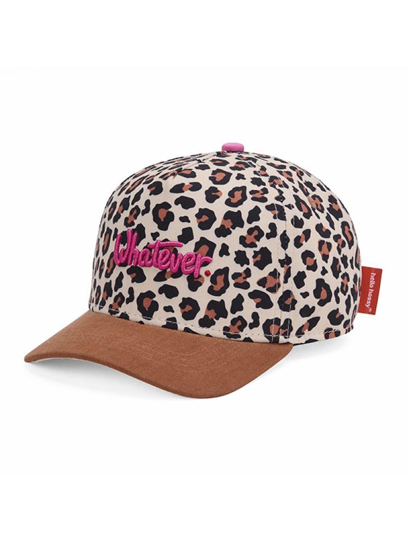 Casquette Leopard Visière Courbée Hello Hossy