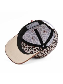 Casquette Leopard Visière Courbée Hello Hossy