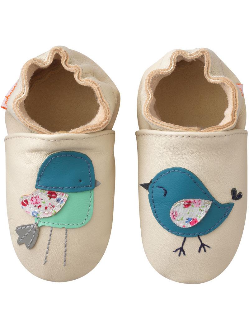 Chaussons Cuir Flo l'Oiseau