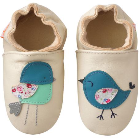 Chaussons Cuir Flo l'Oiseau