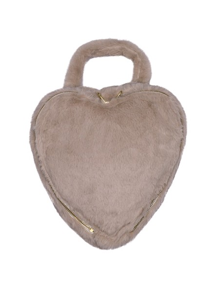 Vanity Cœur en Fausse Fourrure Angora - Valentina Vanity Cœur en Fausse Fourrure Angora - Valentina