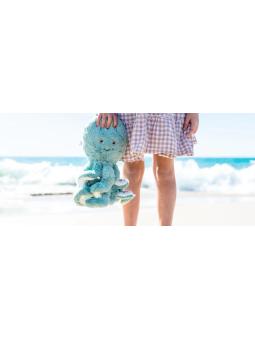 Peluche Ultra Douce Poulpe 38 cm – Le compagnon câlin idéal pour bébé