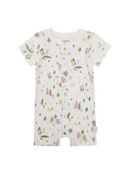 Combinaison unisexe Olympia – Manches courtes en coton bio