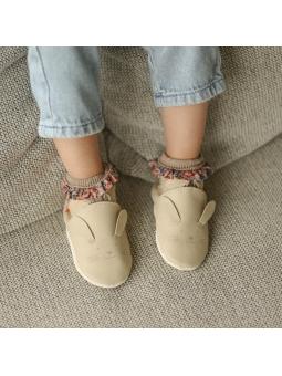 Chaussons en cuir souple – Marcelin le lapin