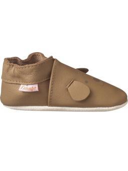 Chaussons en cuir souple – Colin le chien