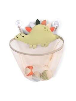 Filet de rangement pour jouets de bain – Dino & balles flottantes