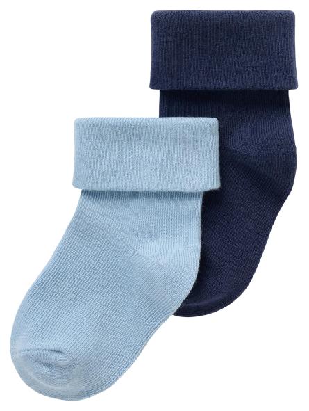 Chaussettes bébé en coton biologique – Lot de 2 paires Newstead Chaussettes bébé en coton biologique – Lot de 2 paires Newstead
