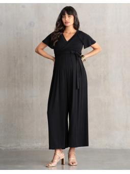 Combinaison noire grossesse et allaitement Céline