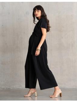 Combinaison noire grossesse et allaitement Céline