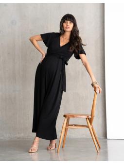 Combinaison noire grossesse et allaitement Céline