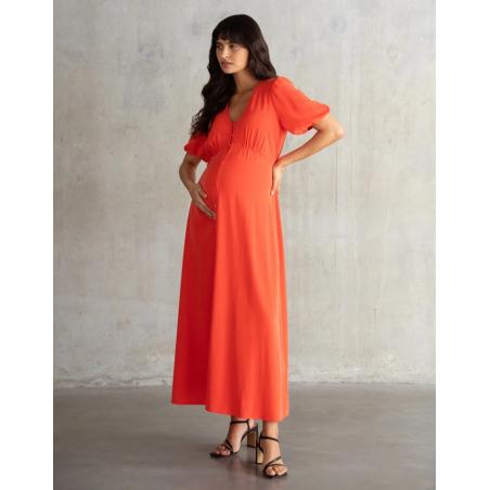 Robe longue de maternité et allaitement Alania 
