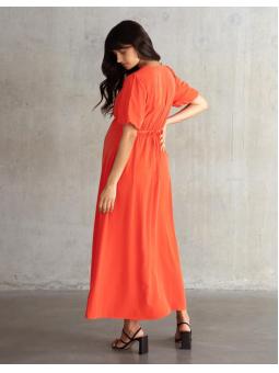 Robe longue de maternité et allaitement Alania 