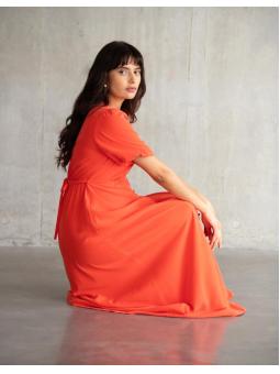 Robe longue de maternité et allaitement Alania 