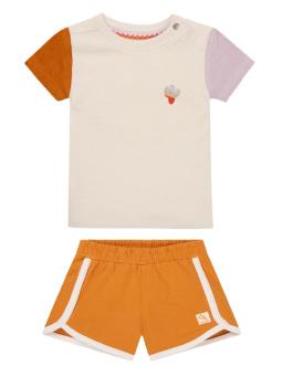 Ensemble bébé garçon été en coton bio Cactus