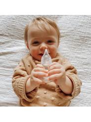 Poire Mouche Bébé Silicone Haakaa – Douceur Naturelle pour Soulager le Nez Bouché