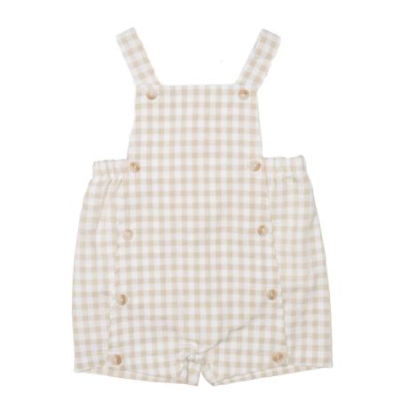 Salopette Vichy Biscotti Bébé