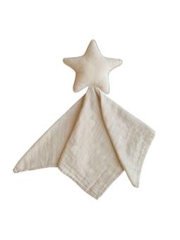 Doudou Lovey en Gaze de Coton Bio – étoile