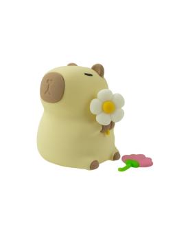 Veilleuse Capybara Fleuriste ou Touriste – Compagnon lumineux pour nuits paisibles et câlines