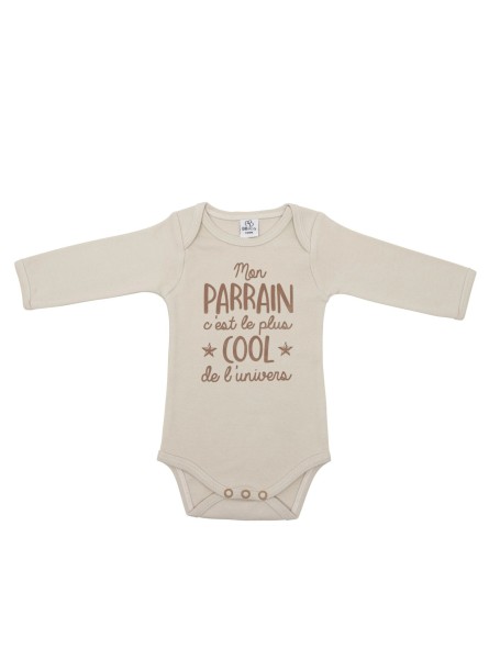 Body "Mon Parrain" Manches Longues