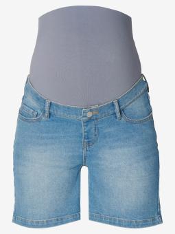 Short de grossesse en jean bleu Jamie