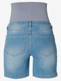 Short de grossesse en jean bleu Jamie