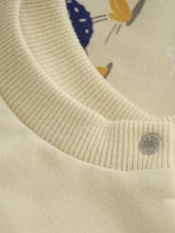 Ensemble garçon en coton bio – Sweat & pantalon à imprimé donuts