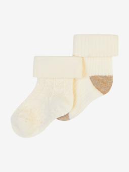 Chaussettes Bébé Unisex Crème