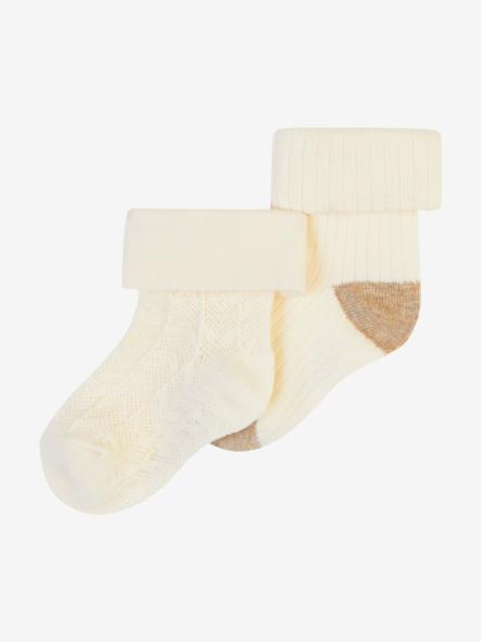 Chaussettes Bébé Unisex Crème