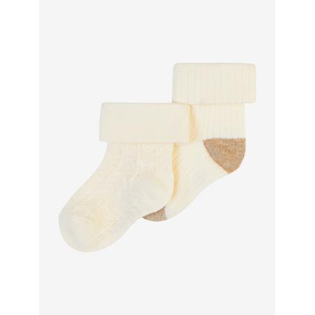 Chaussettes Bébé Unisex Crème