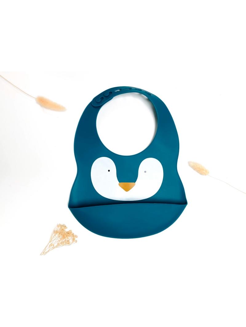 Bavoir bébé en silicone motif animal