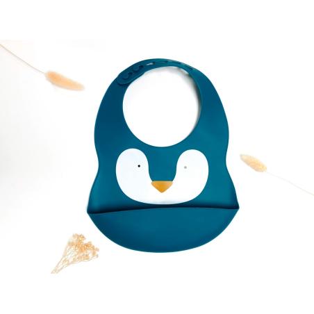 Bavoir bébé en silicone motif animal