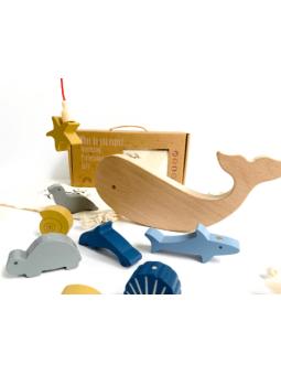 Jeu de Pêche Aimanté en Bois