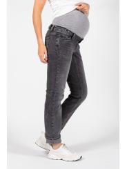 Jean Mom de maternité Norah charcoal 