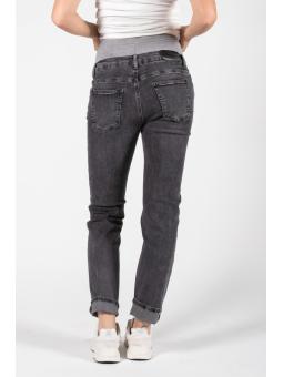 Jean Mom de maternité Norah charcoal 