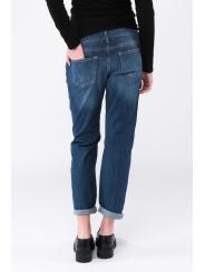 Jeans Droit de Maternité Norah - Bleu Foncé