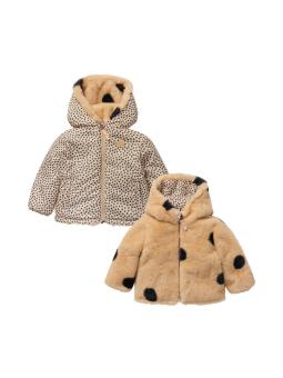 Veste d’hiver réversible bébé fille Metairie Noppies – Douce, chaude et déperlante