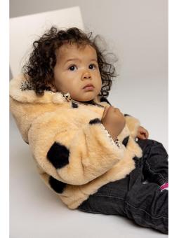 Veste d’hiver réversible bébé fille Metairie Noppies – Douce, chaude et déperlante