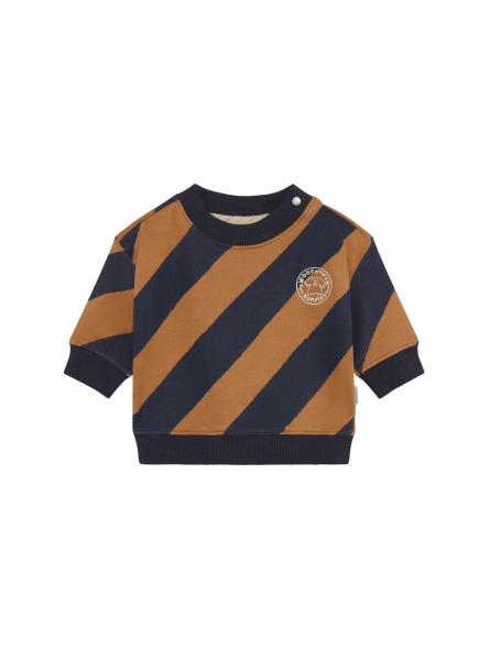 Sweat bébé garçon Scottsville Noppies – Rayures bleu marine en coton bio GOTS Sweat bébé garçon Scottsville Noppies – Rayures bleu marine en coton bio GOTS