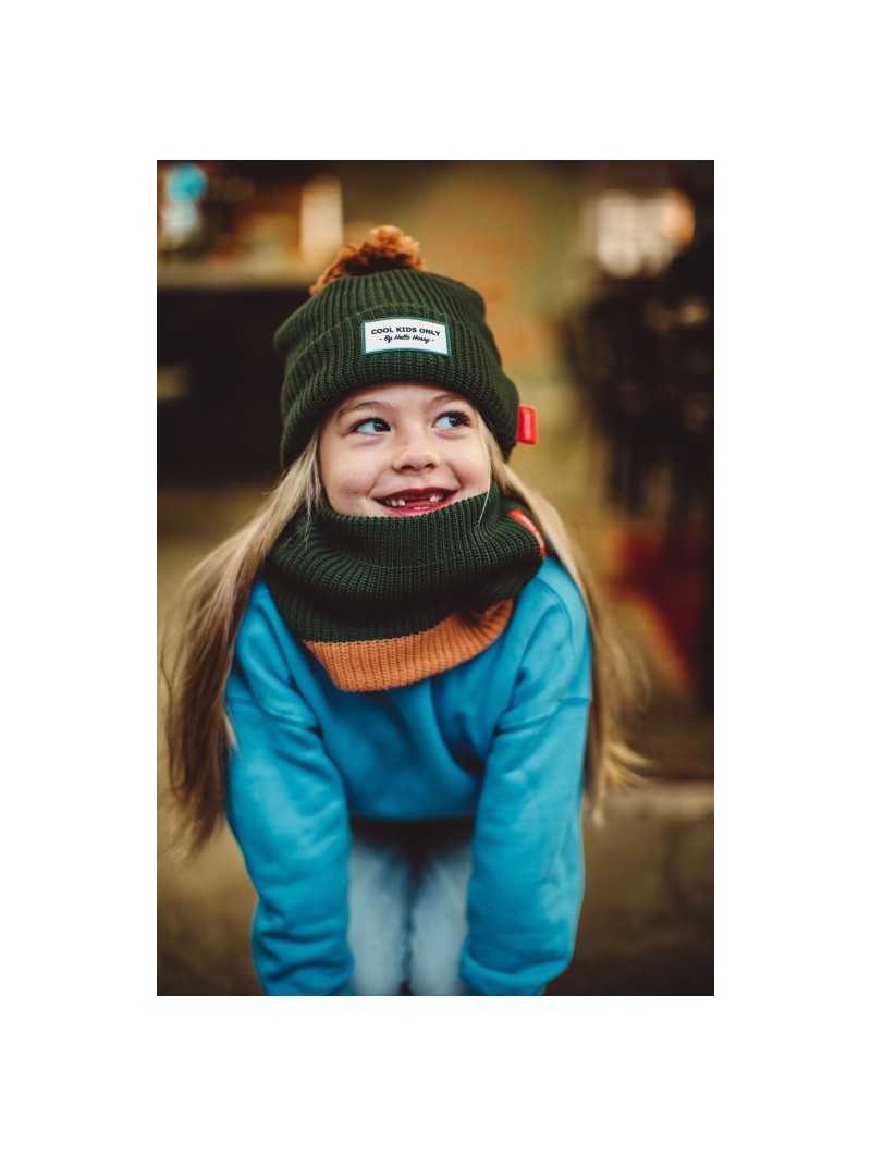 Tour de Cou 1-5 ans Snood Cocoon - Coton Bio, Doublure Polaire